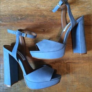 Steve Madden Suede Platform Heel "Madeline"